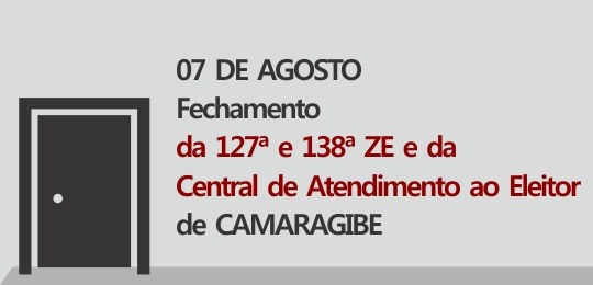 TRE-PE fechamento em camaragibe 2 Imagem sobre fechamento das Zonas Eleitorais de Camaragibe