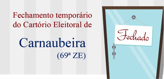 TRE-PE fechamento temporário carnaubeira da penha Imagem do fechamento temporário da 069 ZE, carnaubeira da penha
