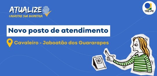 TRE-PE inaugura novo posto de atendimento biométrico no bairro de Cavaleiro, em Jaboatão dos Guararapes TRE-PE inaugura novo posto de atendimento biométrico no bairro de Cavaleiro, em Jaboatão dos Gua...