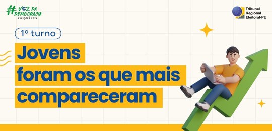 TRE-PE - Jovens de 16 e 17 anos foram os que mais compareceram às urnas no 1º turno das Eleições 2024 TRE-PE - Jovens de 16 e 17 anos foram os que mais compareceram às urnas no 1º turno das Eleições...