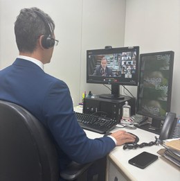 Juiz Breno Duarte participa de audiência pública