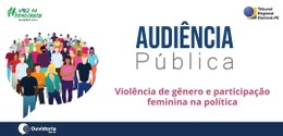 TRE-PE leva audiência pública sobre violência de gênero para o Agreste e Sertão