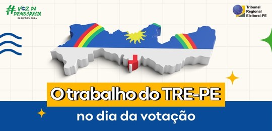 TRE-PE - Mais de 98 mil pessoas estiveram envolvidas no 1º turno das Eleições 2024 em Pernambuco TRE-PE - Mais de 98 mil pessoas estiveram envolvidas no 1º turno das Eleições 2024 em Pernambuco