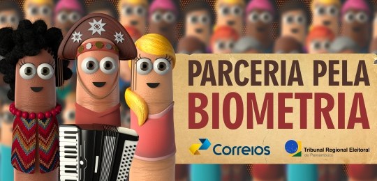 TRE-PE e Correios combinam ações para aumentar a quantidade de eleitores “biometrizados” em algu...