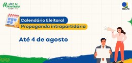 TRE-PE - Propaganda intrapartidária termina neste domingo (4)