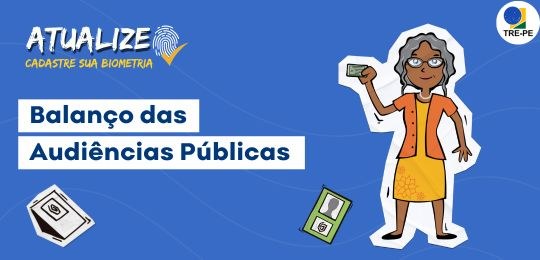 TRE-PE - Quase 2 mil pessoas já participaram das audiências públicas sobre biometria TRE-PE - Quase 2 mil pessoas já participaram das audiências públicas sobre biometria