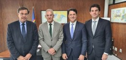 TRE-PE recebe visita de cortesia de ex-ministro e ex-prefeito de Jaboatão dos Guararapes

