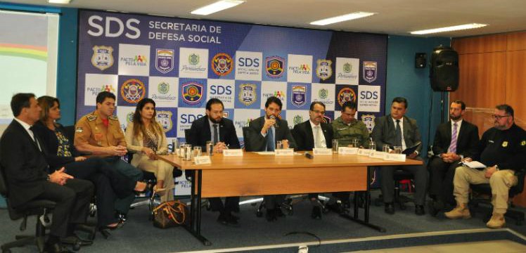 TRE-PE - SDS-PE não baixará portaria para a lei seca durante as Eleições 2018 Imagem da coletiva de imprensa da SDS-PE