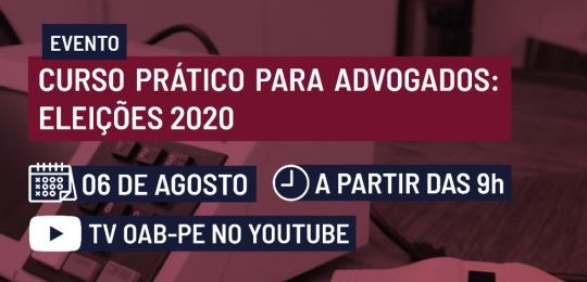 Imagem sobre evento da OAB, em que servidores do TRE esclarecem dúvidas 