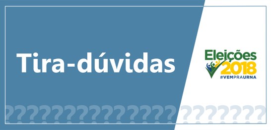 Imagem para o tira-dúvidas eleições 2018