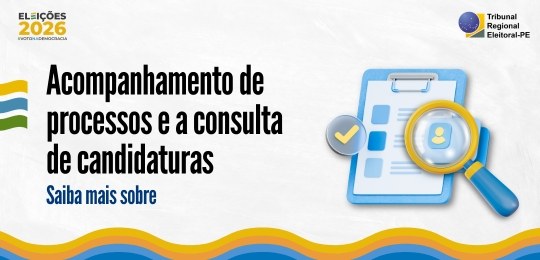 Consulta para registro de candidaturas e prestação de contas de candidatos também está disponível