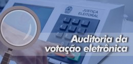 arte TRE-PE votação auditoria urnas 2020